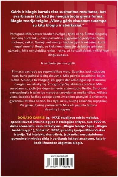 Blogio teorija (su minimaliais defektais) 1