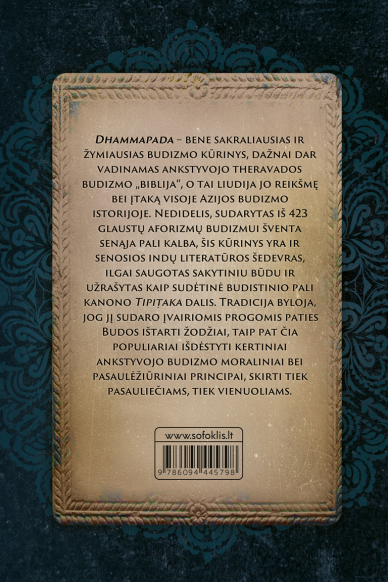 Dhammapada: Mokymo pėdos 1 Dhammapada: Mokymo pėdos 1