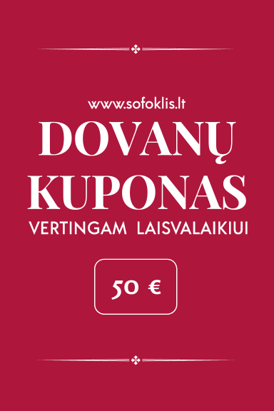 Dovanų kuponas 50 €