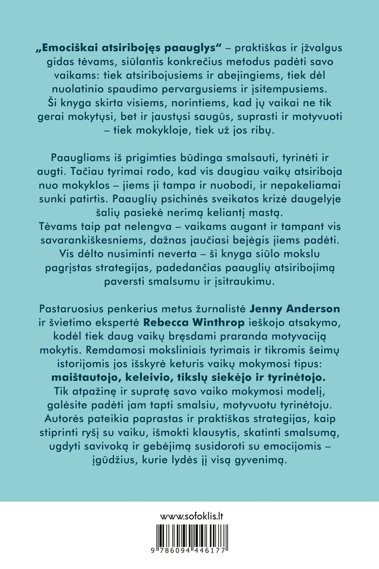 Emociškai atsiribojęs paauglys 1