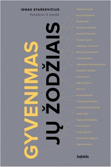 Gyvenimas jų žodžiais Gyvenimas jų žodžiais