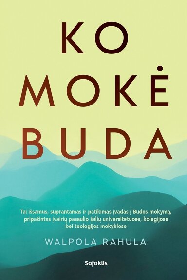 Ko mokė Buda Ko mokė Buda