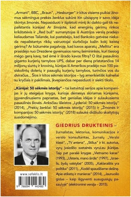 Kūrėjai: 50 sėkmės istorijų 1 Kūrėjai: 50 sėkmės istorijų 1