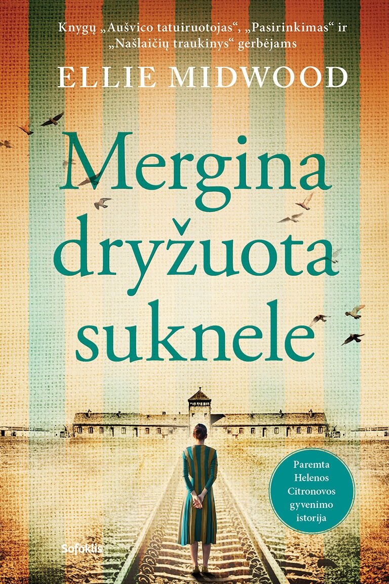 Mergina dryžuota suknele Mergina dryžuota suknele