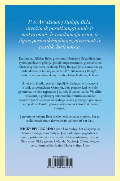 P. S. Atvažiuok į Italiją 1