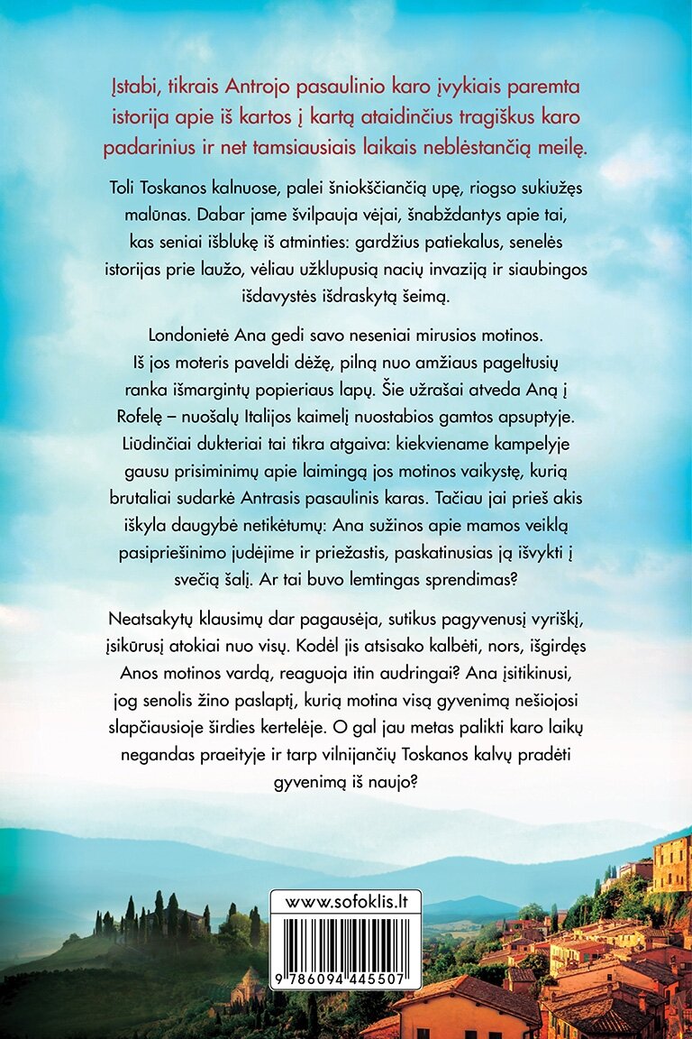 Toskanos paslaptis 1 Toskanos paslaptis 1